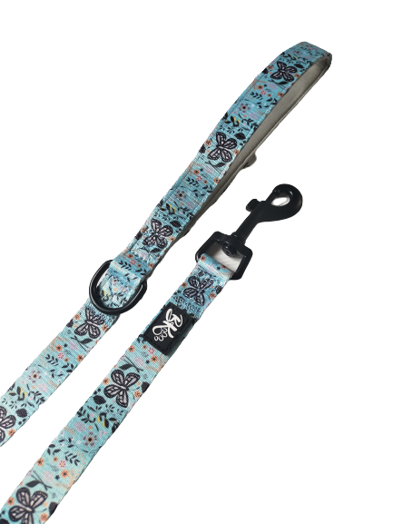 Butterfly Garden - Dog Leash - Furry Lane Pet Boutique